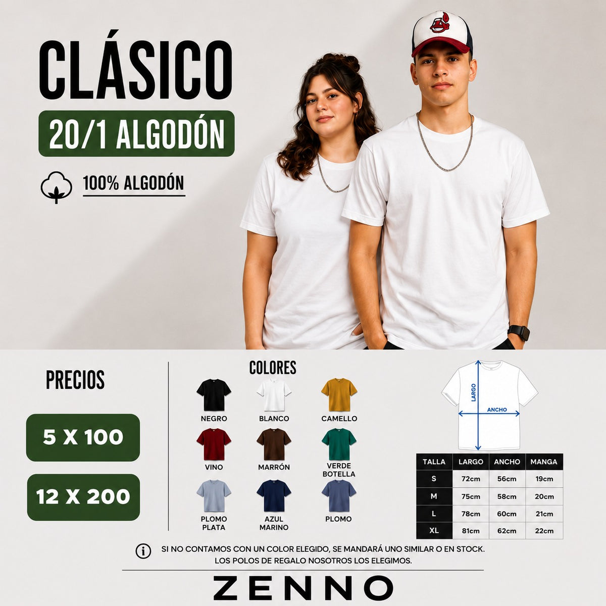 Clásico Algodón 20/1